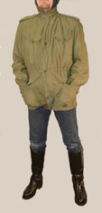Hands locked into pockets